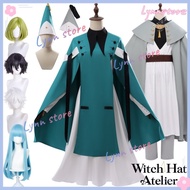 XS-3XL AGOTT COCO Cosplay Costume & Wig - Witch Hat Anime Party Outfit