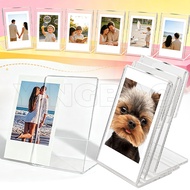6pcs Acrylic Mini Picture Frames, 2.1x3.4in Picture Frame for Polaroid Instax Instant Films Pictures