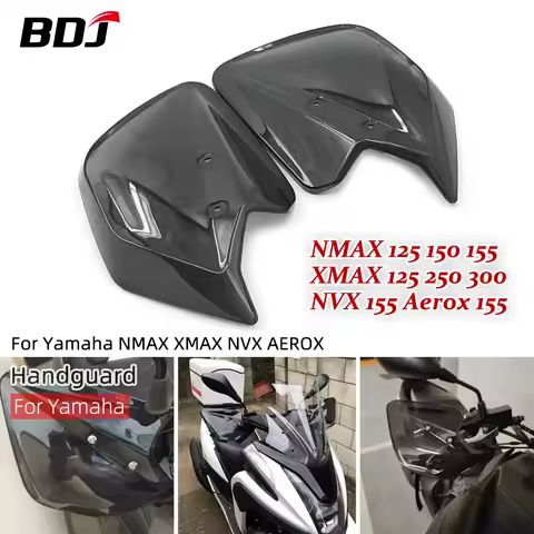 BDJ NMAX125 NMAX155 XMAX125 XMAX250 Motorcycle Handguard Hand Guard Cover Protection Shield For YAMA
