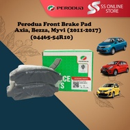 PERODUA Brake Pad Axia Bezza Myvi ICON Myvi Lagi Best 2011-2017 Disc Brake Break Pad Bezza Brek Pad 