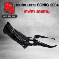 คอนโซนกลาง SONIC ใหม่ ปี 2004 เคฟล่าสาน 5D ฟรี สติกเกอร์ AK อะไหล่แต่งSONIC ชุดสีSONIC