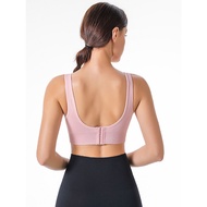 sports bra running padded sports top U-shaped Hollow-out Beautiful Back Sports Underwear Women's Sho