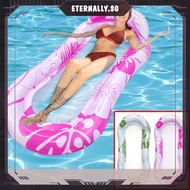 [eternally.sg] Inflatable Floating Row Foldable Swimming Pool Water Float Bed Lounger Chair