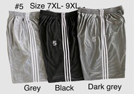Mwin shop 7XL-9XL plus size sport short pants / Seluar pendek sport size 7XL-9XL (Logo Random)