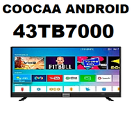 COOCAA 43TB7000 Smart Led TV 43 inch Android 9.0 Terbaru FHD TV