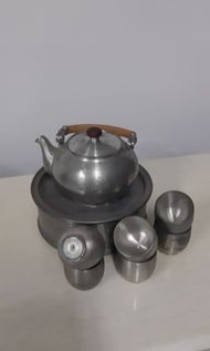 Tumasek Pewter 大馬茶壺（杯/盅）組，未使用