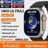 New HK9 Ultra2 Smart Watch Men AMOLED Screen ChatGPT Game NFC Bluetooth call 2GB ROM Original watches HK8 HK9 Pro Max Upgraded version Smartwatch