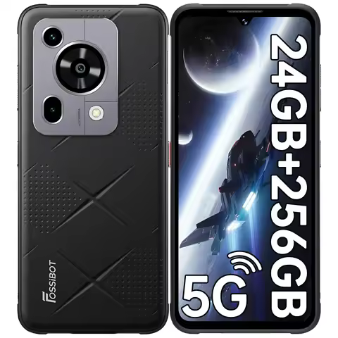FOSSiBOT F112 Pro Rugged Smartphones 5G, Mobile Phones 2025 with 24GB RAM+256GB ROM, 6.88"HD+120Hz s