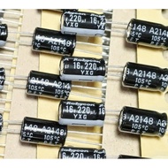 Rubycon YXG 220uf 16v capacitor