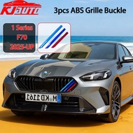 3Pcs ABS Car Grille Trim Strip For BMW 1 Series 2025 F70 20-24 F40 F20 F21 E87 E88 Racing Grille Str