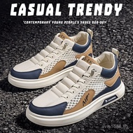 Ready stock /Latest style men's shoes sneakers Casual Trainers Soft sole sport shoes non-slip lightw