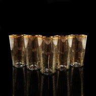 Baccarat ) 老式金銀絲細工玻璃杯( 55) - 二手