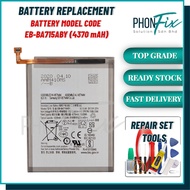 𝑷𝒉𝒐𝒏𝑭𝒊𝒙 Compatible For SAMSUNG A71 / A715F/ SAMSUNG A71 BATTERY BATERI EB-BA715ABY (4370mAH) REPLACE