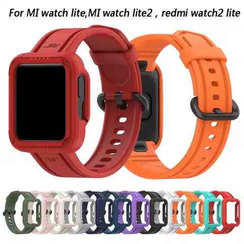 Silicone Strap for Xiaomi Mi Watch 2 Lite Band Replacement Watchband Bracelet for Redmi Watch Lite W