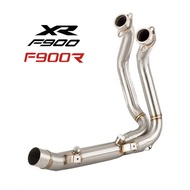 Motorcycle exhaust header For BMW F900R F900XR 2020-2024 Motorcycle Exhaust System Front Link Pipe M