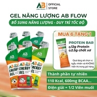 [NEW GEL] AB Flow Gel Energy Gel Liquid Easy to Absorb, Maintain Rate for Sports Players AB NUTRITIO