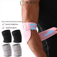 MAYIT Compression Elbow Brace, Breathable Adjustable Elbow Support Brace, Professional Support Brace