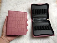 Tester Pouch 12 slots Leather (For 3ml vials)