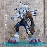 Digimon WereGarurumon PVC Figure Statue Garurumon wargreymon MetalGarurumon Omnimon Omegamon