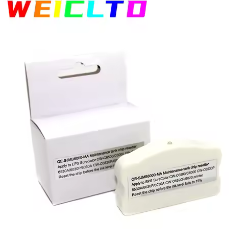 Maintenance Box Chip Resetter for Epson ColorWorks CW-C6500 CW-C6000 CW-C6530P CW-C6530A CW-C6030P C