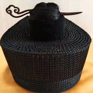 ** Wig Mixed Yuan Towel Handmade Towel, Artificial Hair High Temperature Silk, Tao Hat, Round Scarf,