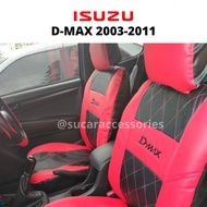 หุ้มเบาะ D-max  2003-2011 VIP วีไอพี หุ้มเบาะรถยนต์ หุ้มเบาะดีแม็ก ตัดตรงรุ่น d-max (คู่หน้า) เบาะหนัง dmax ดีแมก ตัดเย็บสวย แนบกระชับ เบาะdmax หนังหุ้มเบาะd-max ที่หุ้มเบาะ Dmax ชุดหุ้มเบาะรถIsuzu isuzu อิซูซุ