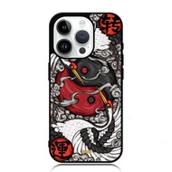 Custom iPhone 15 Plus Pro Ultra Japanese Art Yin Yang AE0248 Hardcase S5