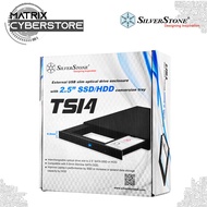SilverStone SST-TS14B | Interchangeable optical drive slot to 2.5” SATA SSD or HDD