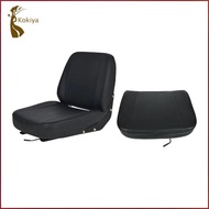 [kokiya] Forklift Seat PU Leather Easy to Install Accessories Replacement Tractor Seat for Tractor A