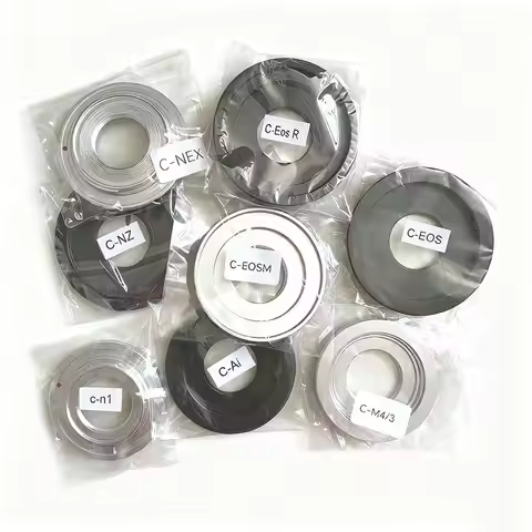 Camera Lens C Mount C-NEX C-M4/3 C-FX C-N1 C-AI.Z adapter ring For Sony Canon EOS .M .R Nikon Fuji O