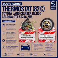 90916-03100 Thermostat 82°C Toyota Land Cruiser UZJ100 | Caldina GT4 ST246 2UZ (OEM Part)