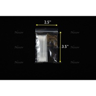 Zipper Zip Lock Plastic Bag 2.5x3.5 inch/Zipper Bag/Resealable Clear Plastic Bag/Zipper Plastic Bag 