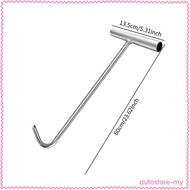 [AutostoreMY] Manhole Hook Tool Drain Cover Hook Versatile Well Lid Opener Hook Heavy Duty Heavy Lid