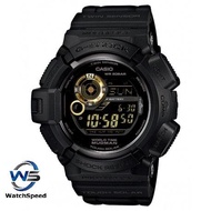 Casio G-9300GB-1D G-shock Black &amp; Gold Solar Mudman Twin Sensor Digital Men's Watch