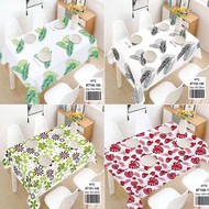 ﹍✷Lifetime 18High Quality waterproof Oilproof Table cloth Easy to Clean Tablecover PVC