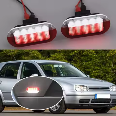 2pcs Car Led Door Courtesy Lights Under Warning Lamp 1J0947413 1J0947411B 1j0949105a 1J0947411E For 