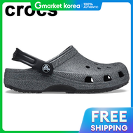 Crocs(ครอคส์) | Crocs Classic Glitter Clog K 206993_001 รองเท้าสากลับวัย็ก