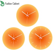 Modern Sunset Wall Clock Silent Non-ticking Battery Operated Decorative Wall Clock For Living Room Decoration