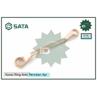 Wrench Anti-SplashRing 31132 - 17 X 19 mm Box End Wrench Sata