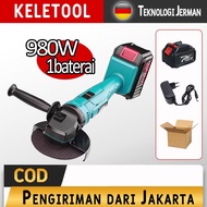 gerinda tangan baterai gerinda tangan kletool Gerindra cas moderen baterai makita grinda batrai