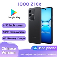 IQOO Z10X（5G）Smartphone Unlocked 256GB All Colours Good Condition Original Used Phone