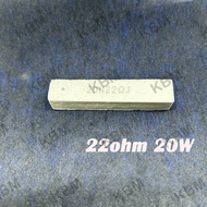 Resistor ตัวต้านทาน 22ohm 20W 30ohm 10W 33ohm 20W 33ohm 30W 39ohm 20W 47ohm 20W