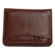 Bernie Leather - Premium Genuine Cowhide Wallet Original - Wallet Pull Up LeatherWanita - Naya Brown