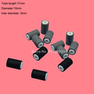 24PCS Format Besar Pencetak Getah Cubit Roda Penggelek 17mm Penggelek Tekanan Kertas DX5 DX7 Konica 