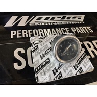 works engineering แท้ เกจวัดแรงดันน้ำมันเชื้อเพลิง หน้าน้ำมัน Fuel Pressure Regurator Gauge เกจ เกจเ