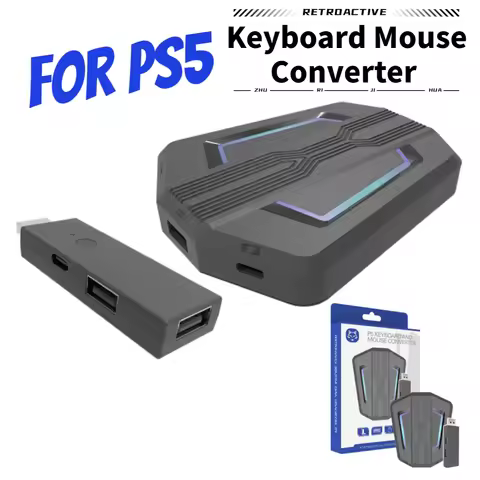 Keyboard Mouse Converter Keyboard & Mouse Converter Adapter Portable Mouse Keyboard Adapter for PS5/