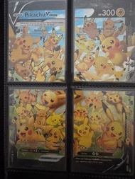 Pokemon 美版 25周年 25th Anniversary PTCG 寵物小精靈 寶可夢卡 PROMO Sword & Shield Promo Pikachu V-Union Set  皮卡丘