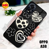 Latest Oppo A38 Casing, Cheap Oppo A38 Case, Cheapest Cute 02 Casing Hardcase Sofcase Premium Glossy