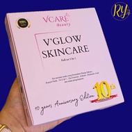 ORIGINAL HQ VCARE SKINCARE TRIAL SET 4in1 AND FULL SET 5in1 new packaging 10th anniversary 💎
