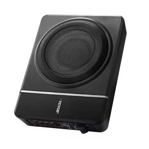 8" 240W Under Seat Car Subwoofer Slim Powered Car/Truck Subwoofer System